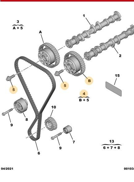 Peugeot Ensantrik Mil Dişlisi Orjinal