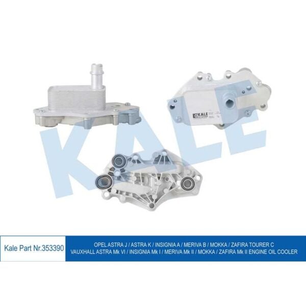 KALE 353390 | Opel Astra J 1.6 Dizel Yağ Soğutucu