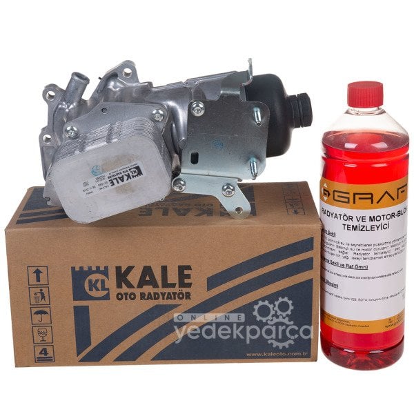 Peugeot 5008 1.6 Hdi Yağ Soğutucu Komple / Yağ Temizleme İlacı Hediyeli Kale Marka