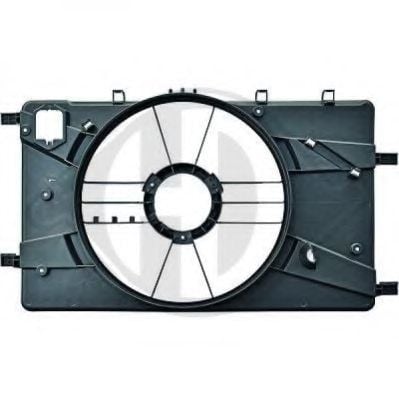 PSA 13289626 | Opel Astra J 1.6 Benzinli (A16XER-B16XER) Fan Davlumbazı Orijinal