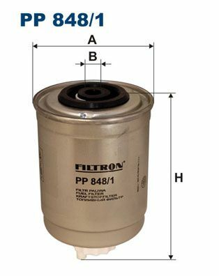 FILTRON PP848-1 | Mazot Filtresi 97-01 Transit 2.5D-TD