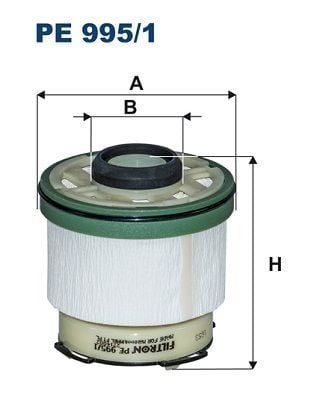 FILTRON PE995-1 | Mazot Filtresi 12-Ranger 2.2-3.2Tdci4×4