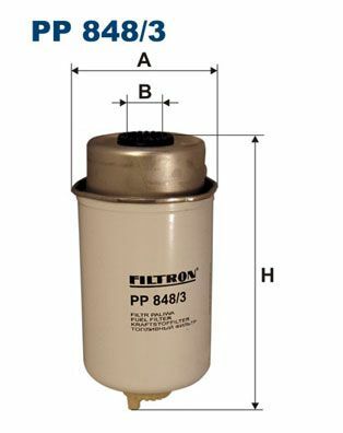 FILTRON PP848-3 | Mazot Filtresi 01-06 Transit 2.0-2.4D