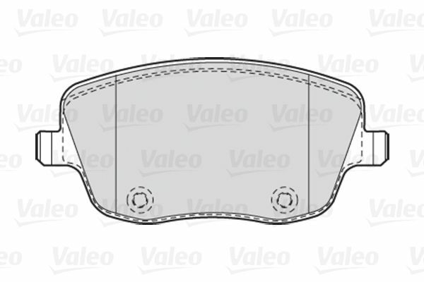 VALEO 670667 | Fren Balata Ön 00-Polo-Fabia 06-Roomster