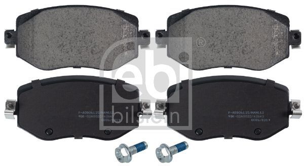 FEBI BILSTEIN 116245 | Ön Fren Balatası Megane IV (H4m) 1.2 1.3 TCE 1,5 DCI 16 -