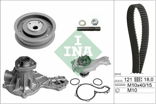 INA 530016230 | Triger Seti + Devirdaim (VW Golf 75-98 Passat 81-97 Polo Classic 96-00) Aft-Adz-ABS