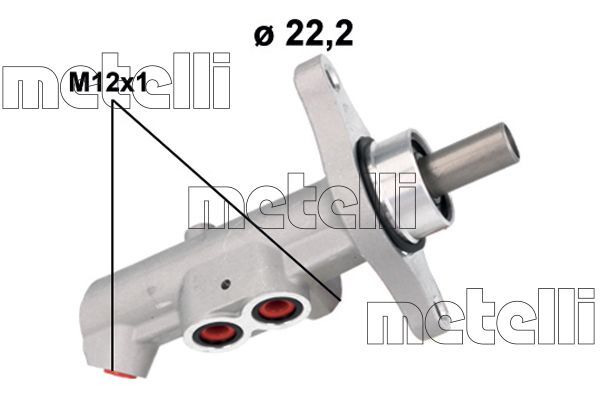 METELLİ 05-1177 | Fren Ana Merkezi Duster