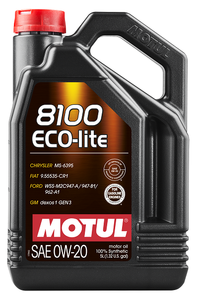 MOTUL 305-108536 | 8100 Eco Lite 0W-20 DEXOS1 GEN2 5 Litre Motor Yağı
