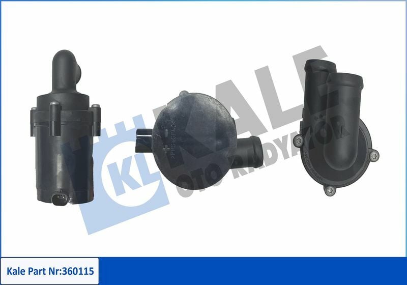 KALE 360115 | Ek Su Pompası CC Jetta Passat Tiguan A3 Octavia 1.2 1.4Tsı Cbzb Cthd