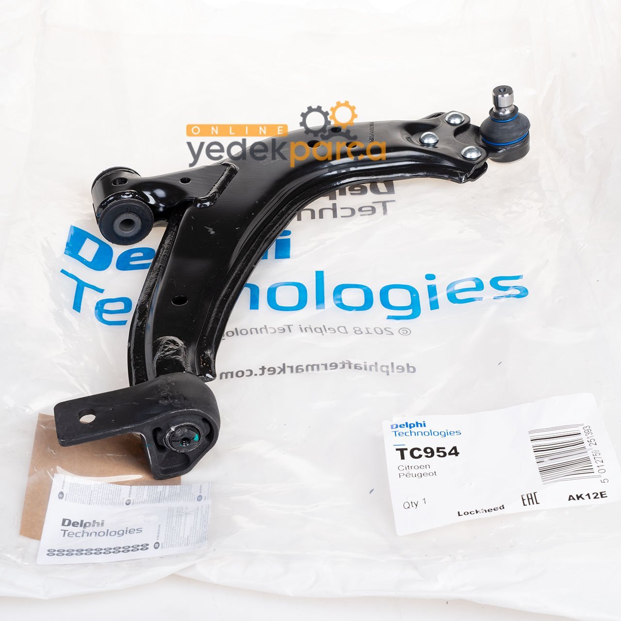 DELPHI TC954 | Citroen Berlingo 2003-2009 Ön Sağ Alt Salıncak