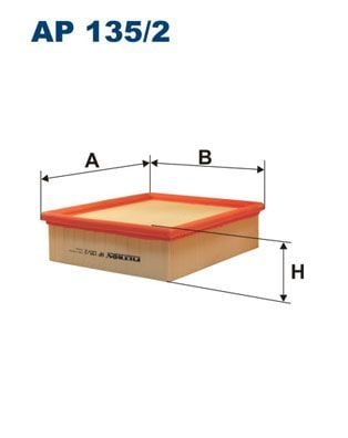 FILTRON AP135-2 | Hava Filtresi 02-08 Laguna.II 1.9-2.0-2.2Dci