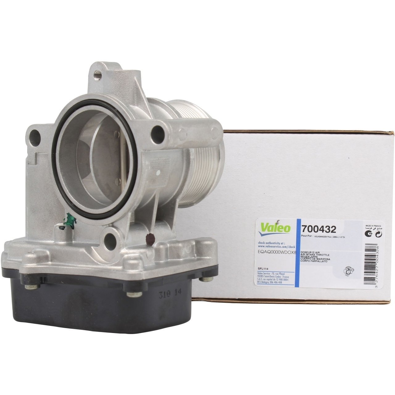 VALEO 700432 | Audi A1 2010-2015 1.6 TDI CAY Motor Boğaz Kelebeği