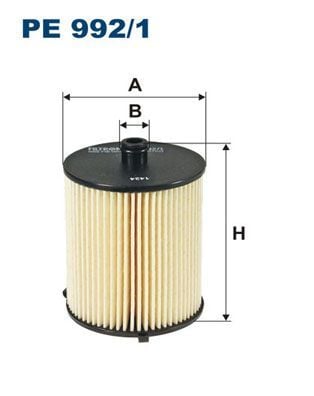 FILTRON PE992-1 | Mazot Filtresi 12-Yaris 1.4D-4D