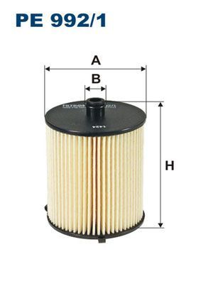 FILTRON PE992-1 | Mazot Filtresi 12-Yaris 1.4D-4D