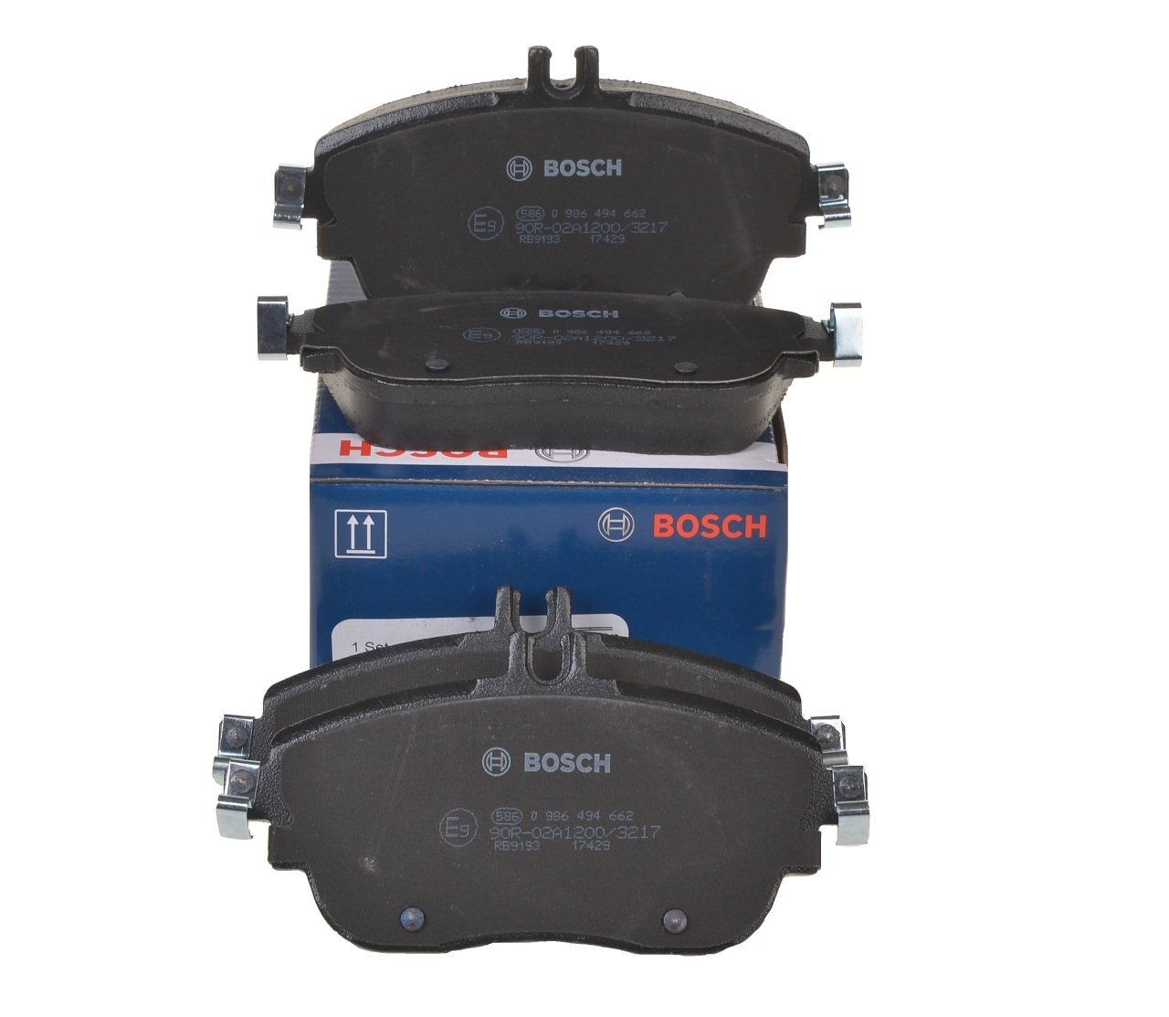 BOSCH 0986494662 | Mercedes W117 Kasa Ön Fren Balata Takım
