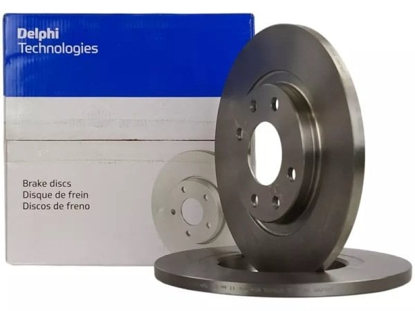 DELPHI BG3421 | Citroen C3 2002-2009 Ön Fren Disk Takımı Hava Soğutmasız