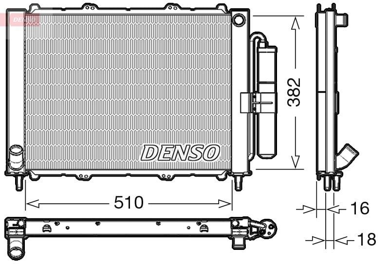 DENSO DRM23103 | Soğutma Modülü (Renault Kangoo Express 1.5 DCI 1.9 DCI 03 -)