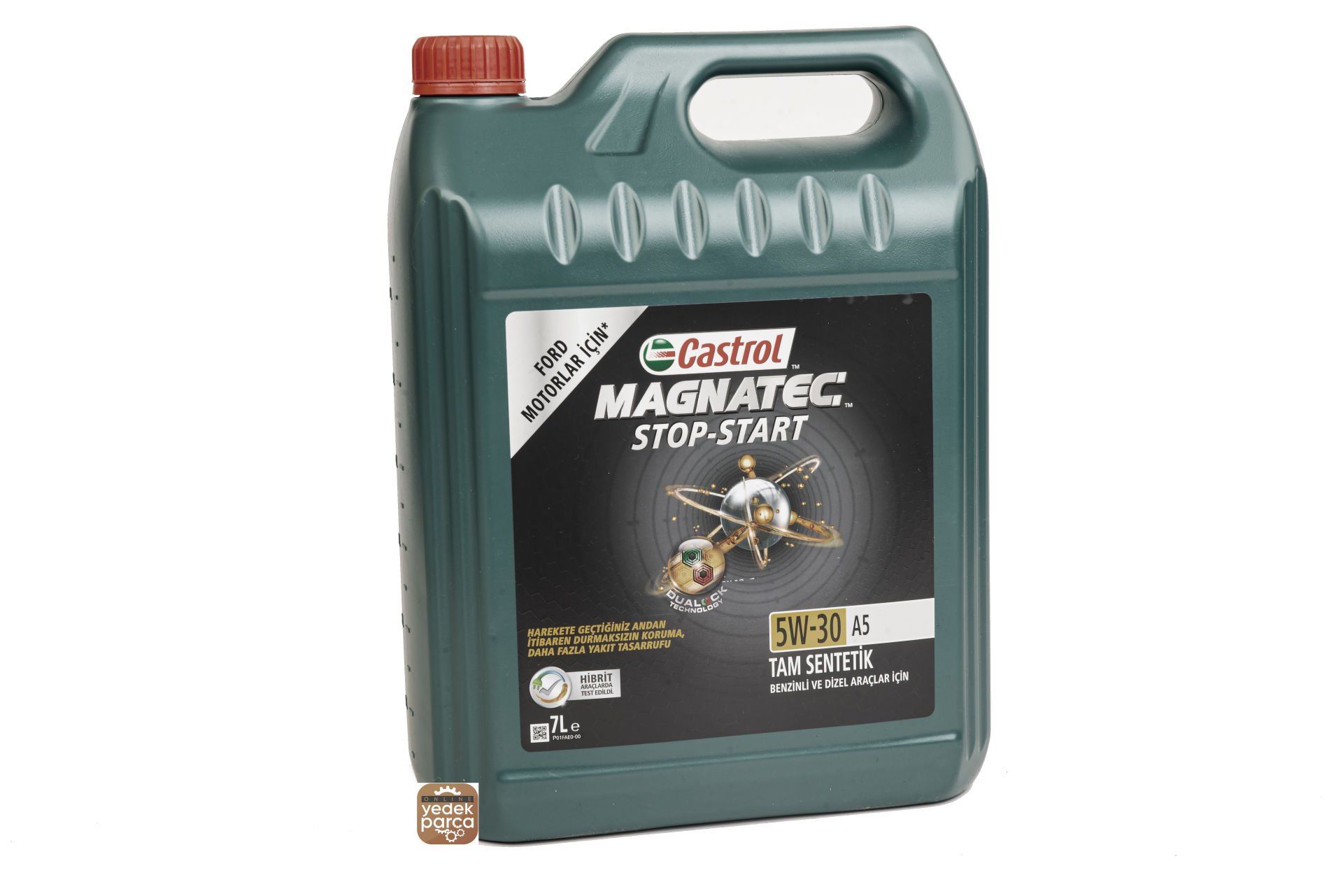 CASTROL A5-7LT | Magnatec Stop-Start 5W30 A5 7 Litre Motor Yağı Dualock Technology Tam Sentetik