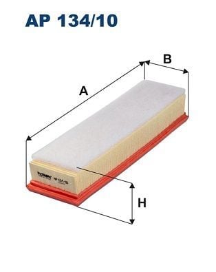 FILTRON AP134-10 | Hava Filtresi 13-Logan-Dokker-Lodgy 1.6Mpi