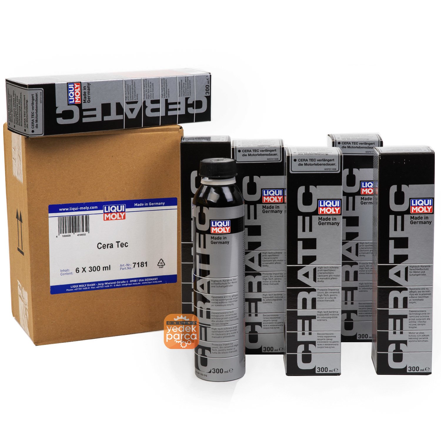 LIQUI MOLY Ceratec Seramik Bazlı Motor Koruma (7181) 6 Lı Paket