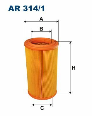FILTRON AR314-1 | Hava Filtresi Partner-Berl Ym.