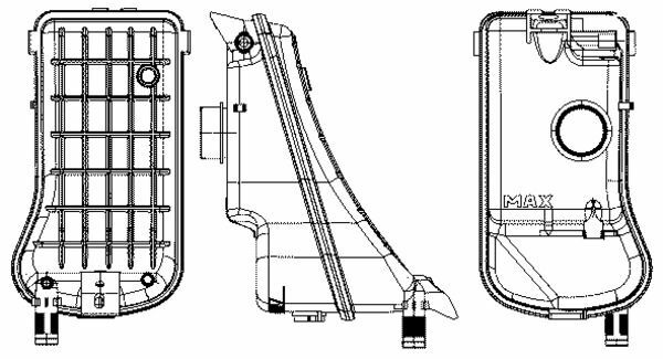 MAHLE CRT15000S | Genleşme Tankı (Citroen Berlingo / Xsara Picasso-Peugeot Partner