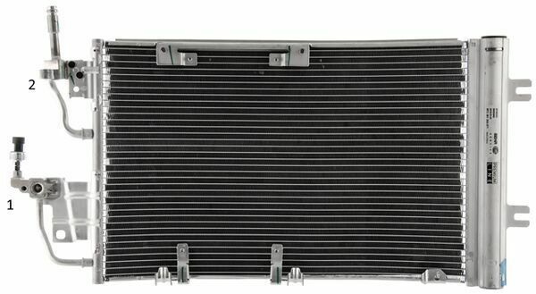 MAHLE AC400000P | Klima Radyatörü (Kondenser) Astra.H 1.3D-1.7D *Z13dth-Z17dth* (Bf2)