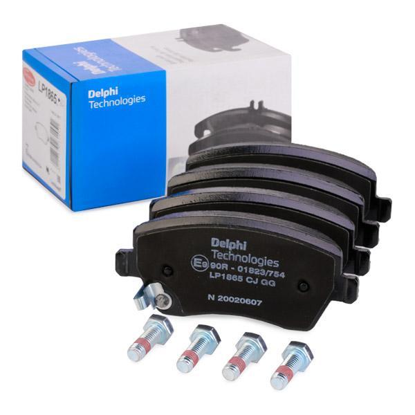 DELPHI LP1865 | Renault Grand Modus 2008- 1.6 16V Ön Fren Balatası