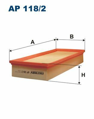 FILTRON AP118-2 | Hava Filtresi S-Class W140 93-98