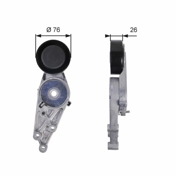 GATES T38151 | V Kayış Gergisi (VW Passat 97-05 Audi A4 95-01 A6 96-05 Skoda Superb 02-08) Adr-Aeb-Apt-Alz-Apu-Arm