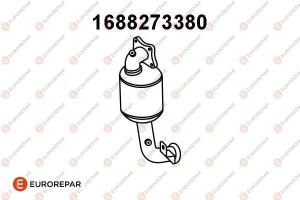 EUROREPAR 1688273380 |  Peugeot 301 1.2 Benzinli Egzos Katalizatörü EUROREPAR