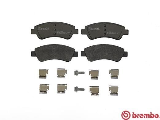 BREMBO P61066 | Peugeot 206 1998-2011 Ön Fren Balata Takımı Alman Ürünü