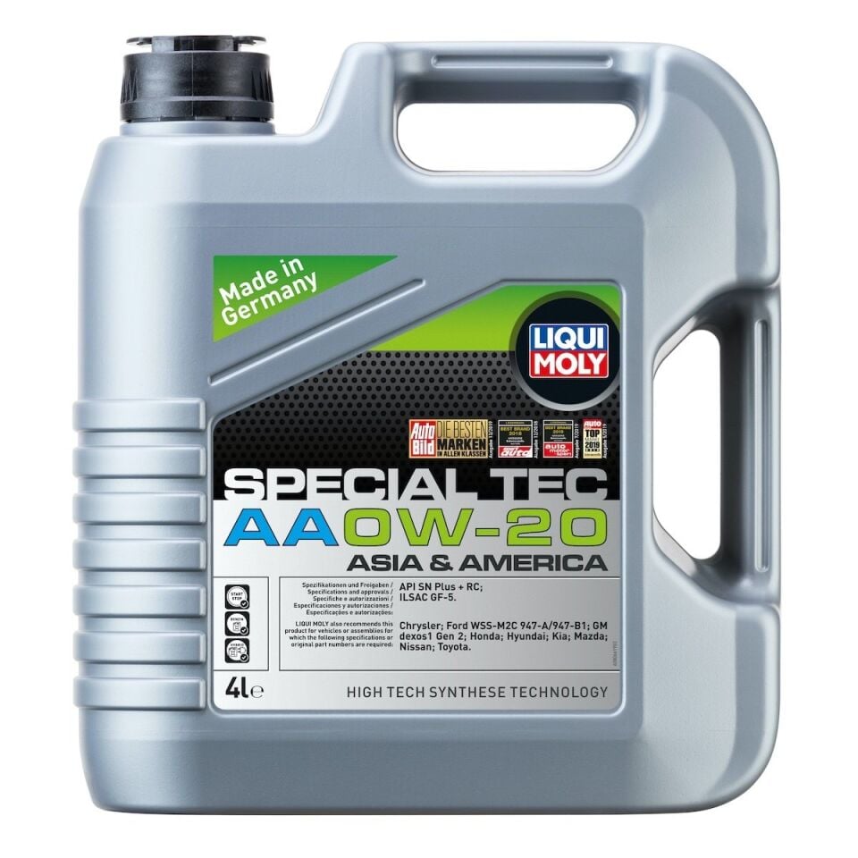 LIQUI MOLY 9705 | Special Tec AA 0W-20 Motor Yağı 4 Litre (9705)