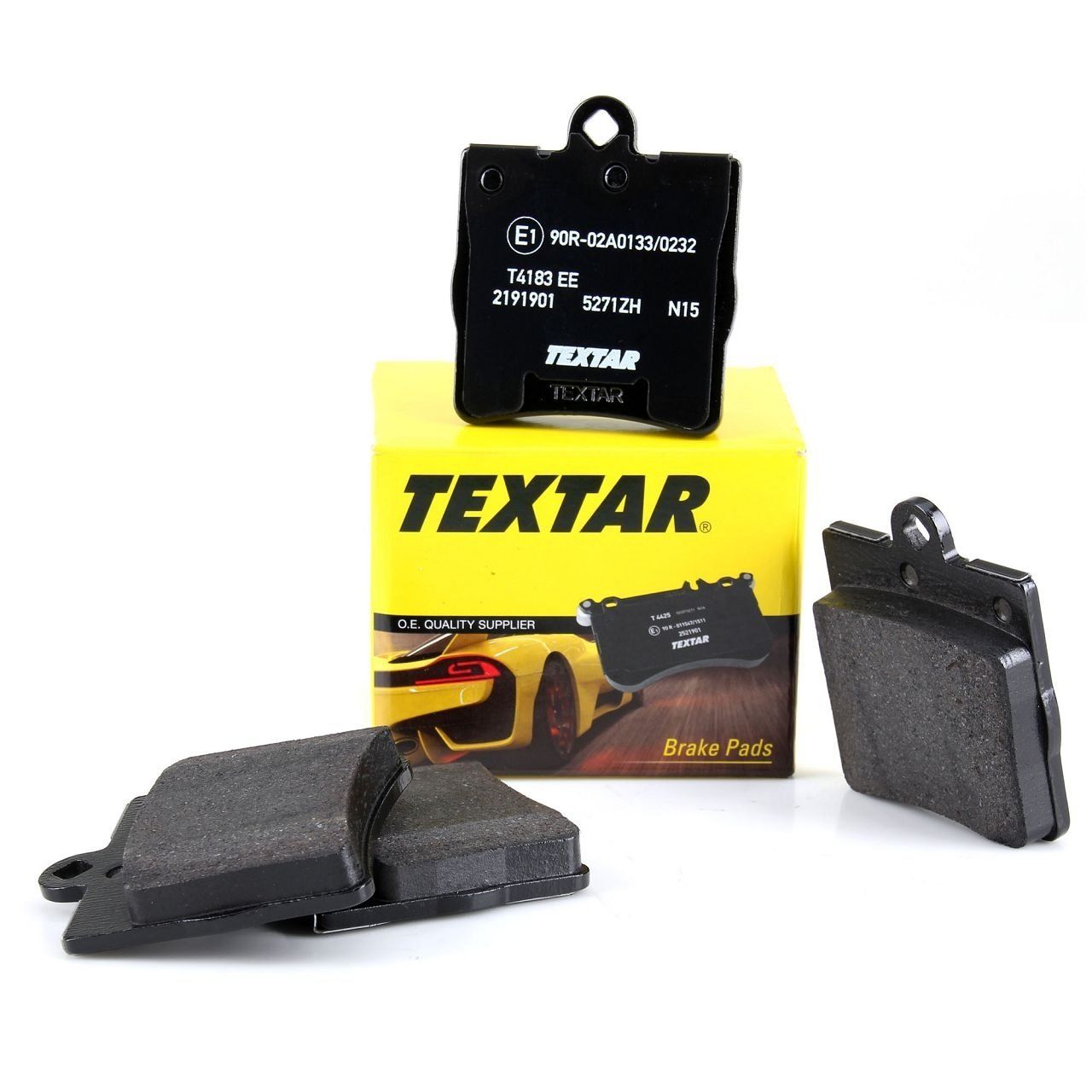 TEXTAR 2191901 | Mercedes W209 Kasa CLK 200 Arka Fren Balata Takımı