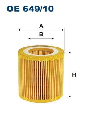 FILTRON OE649-10 | Yağ Filtresi (BMW N20-N26 / F20-F21-F22-F23- F30-F31-F34-F35-4F32-F33-F36-F10-F11-F18-X1 E84)