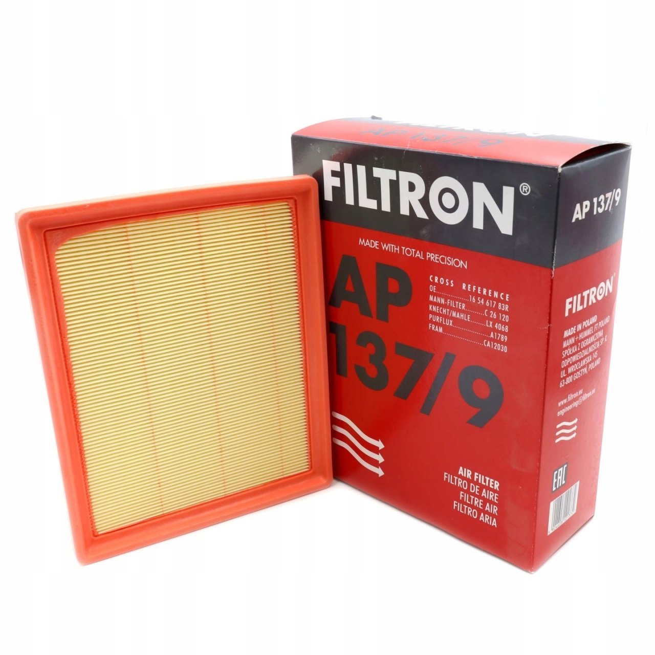 FILTRON AP137-9 | Renault Trafic 3 1.6 dCi Hava Filtresi
