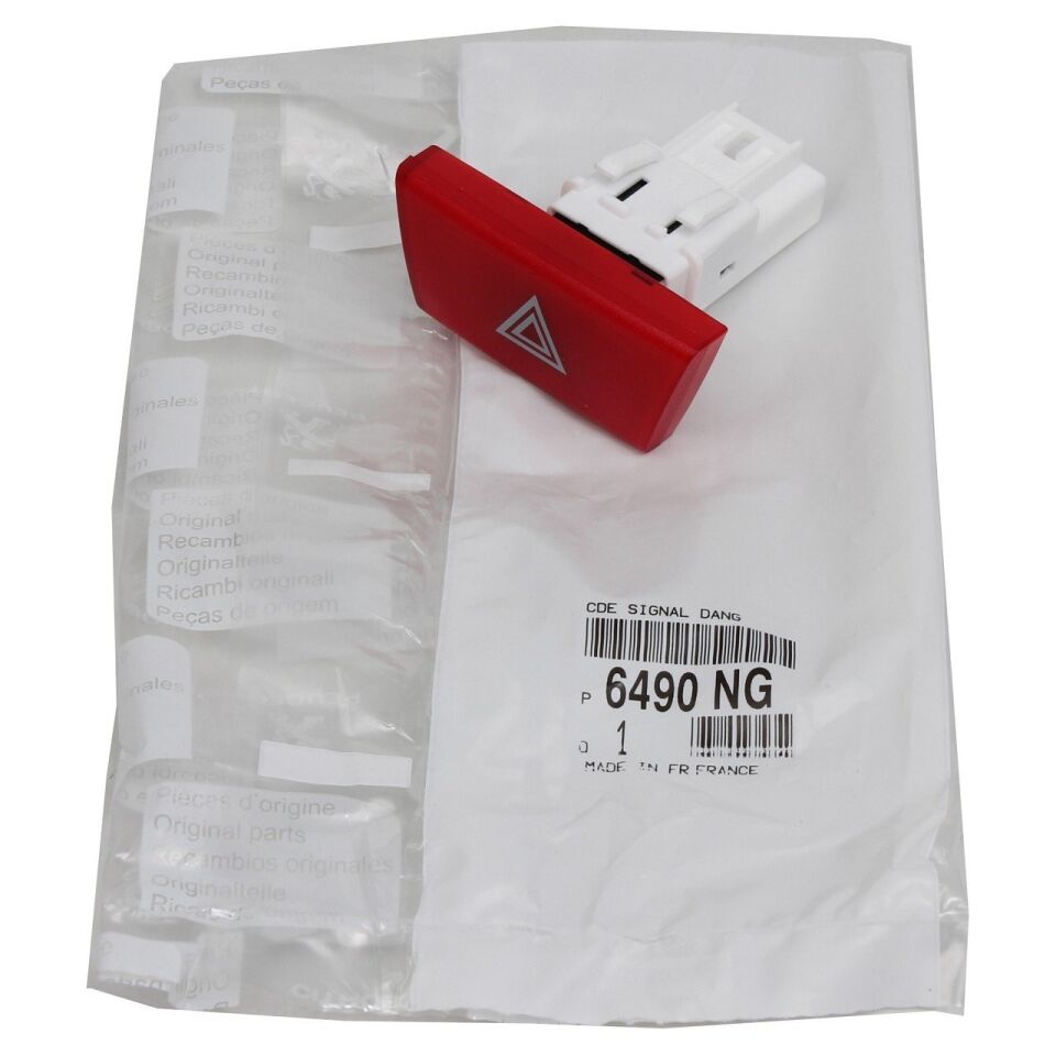 PSA 6490.NG | Citroen C1 2007-2014 Dörtlü İkaz Düğmesi Orijinal