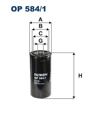 FILTRON OP584-1 | Yağ Filtresi