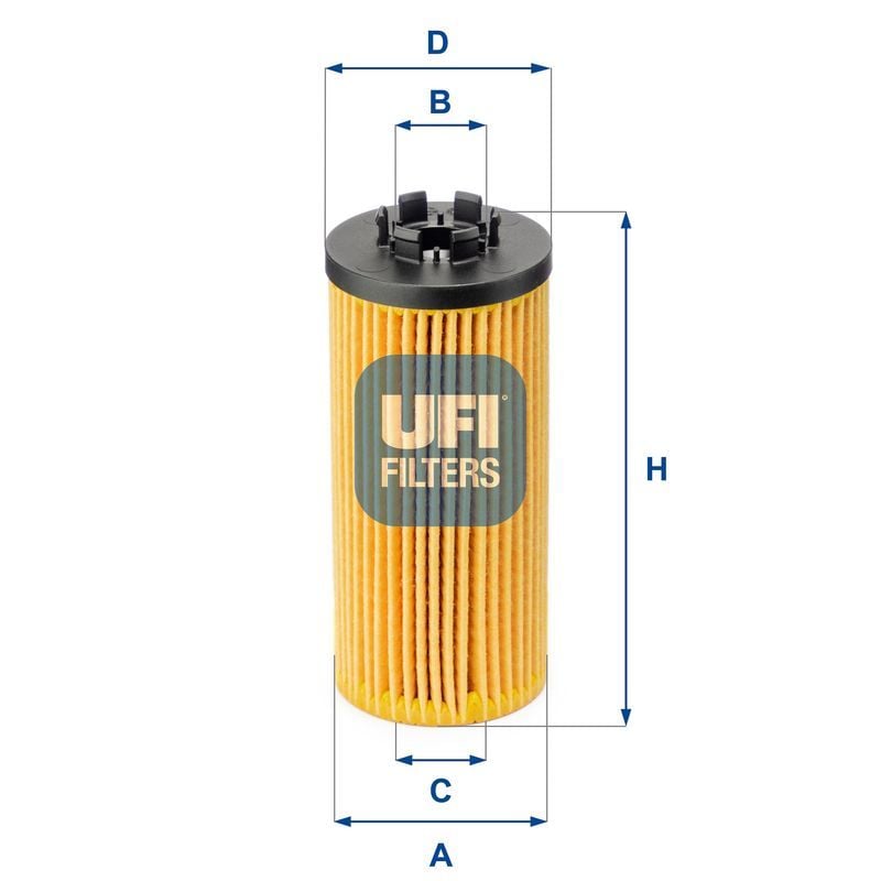 UFI 25.211.00 | Yağ Filtresi 14-2-Seri (F45-F46) X1 (F48) Mini Cooper