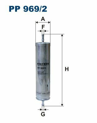 FILTRON PP969-2 | Mazot Filtresi 01-07 Freelander 2.0Td44×4