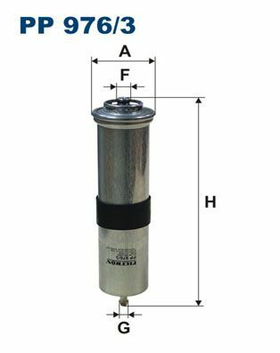 FILTRON PP976-3 | Yakıt Filtresi BMW M47 / 57N-N47 / 57 / E90 / 92 / 84-F25 / 26 / 2010-