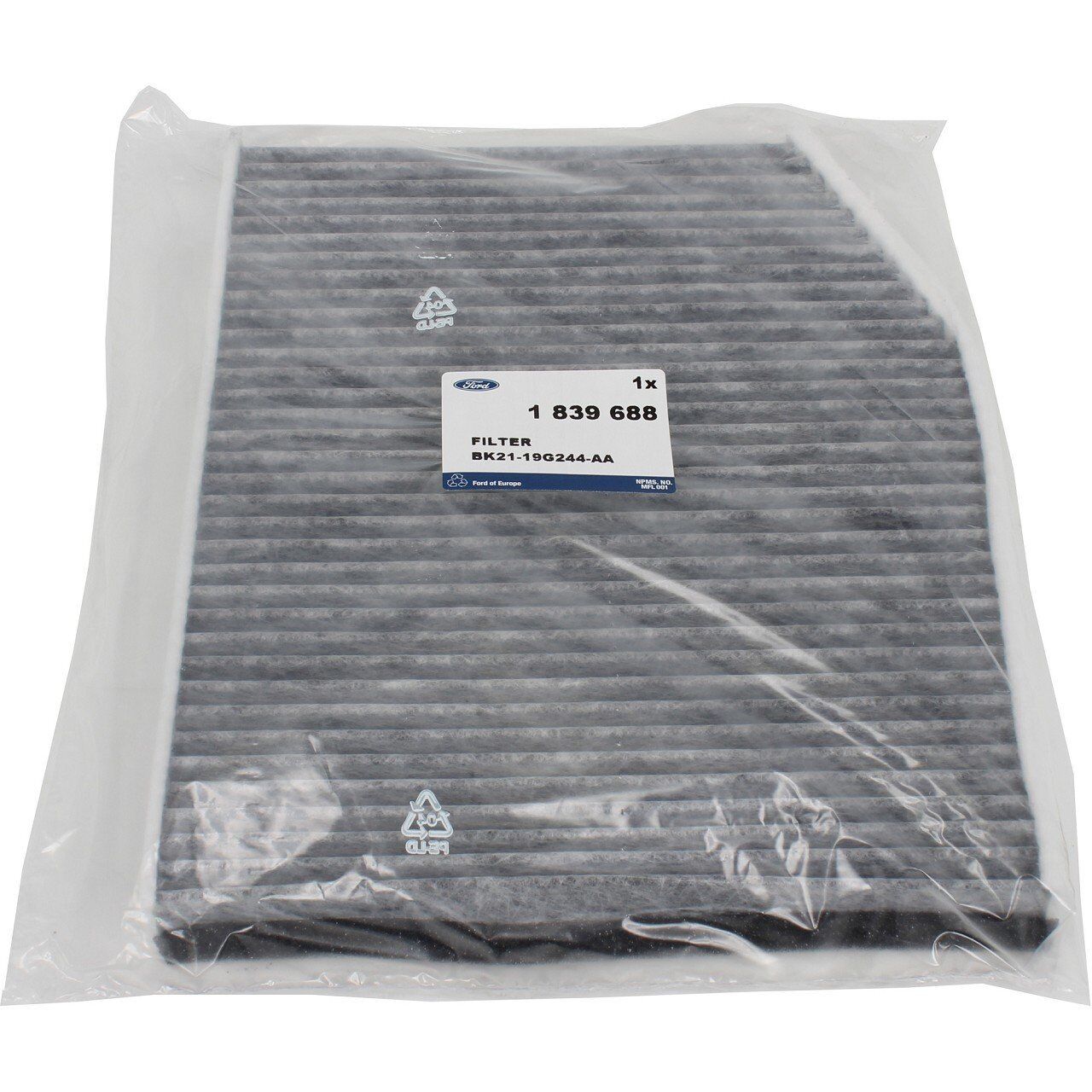 FORD OTOSAN BK2119G244AA |  Transit 2018 Sonrası  Karbonlu Polen Filtresi