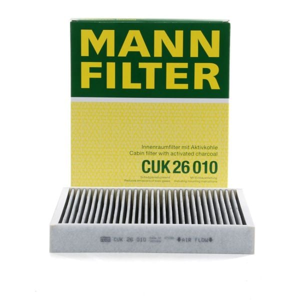 MANN CUK26010 | Seat İbiza 2017 Model ve Sonrası Karbonlu Polen Filtresi