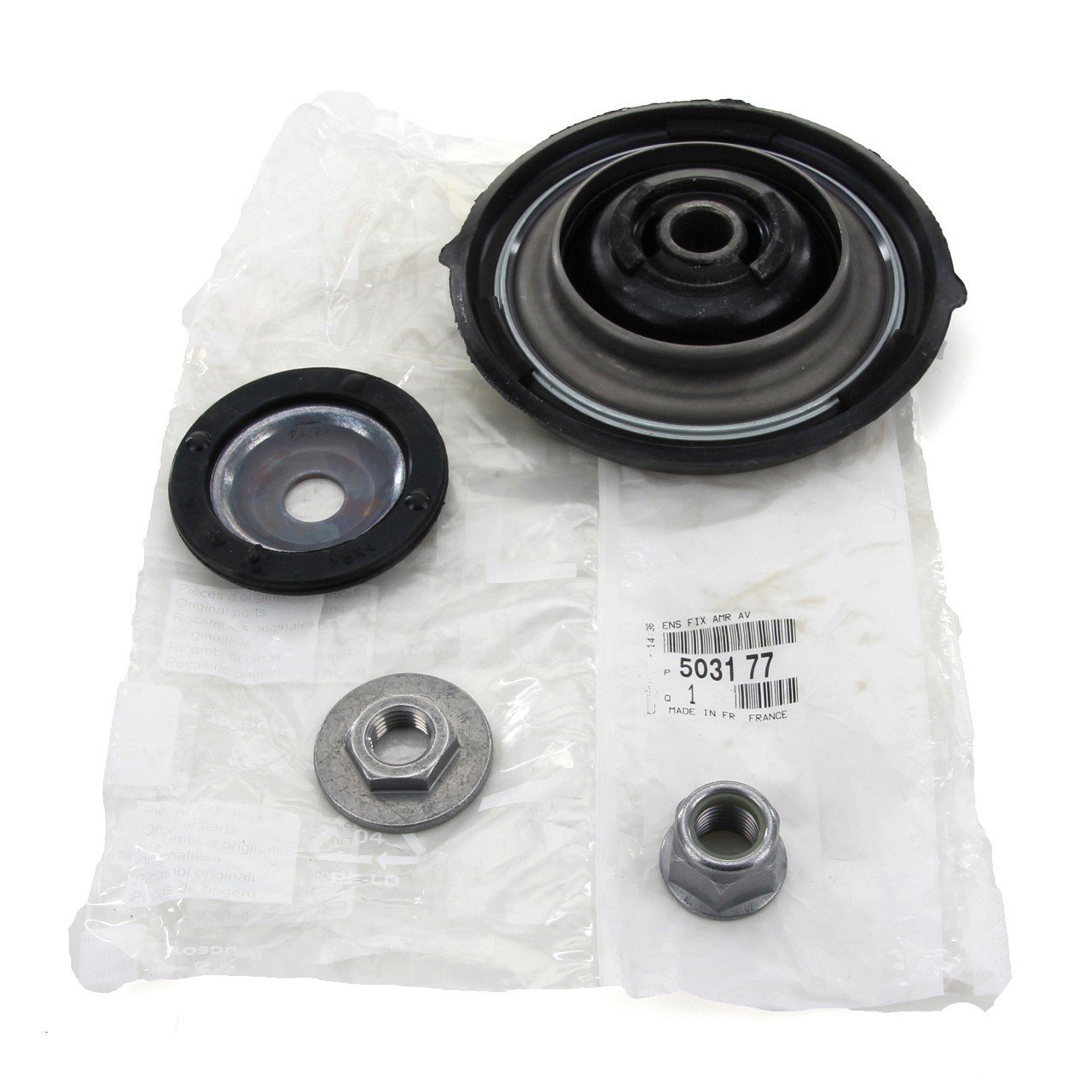 PSA 5031.77 | Peugeot Partner 2009-2019 Ön Amortisör Takozu Bilyalı Set Orijinal