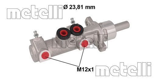 METELLI 05-0901 | Fren Ana Merkezi Master II 2.5 G9u