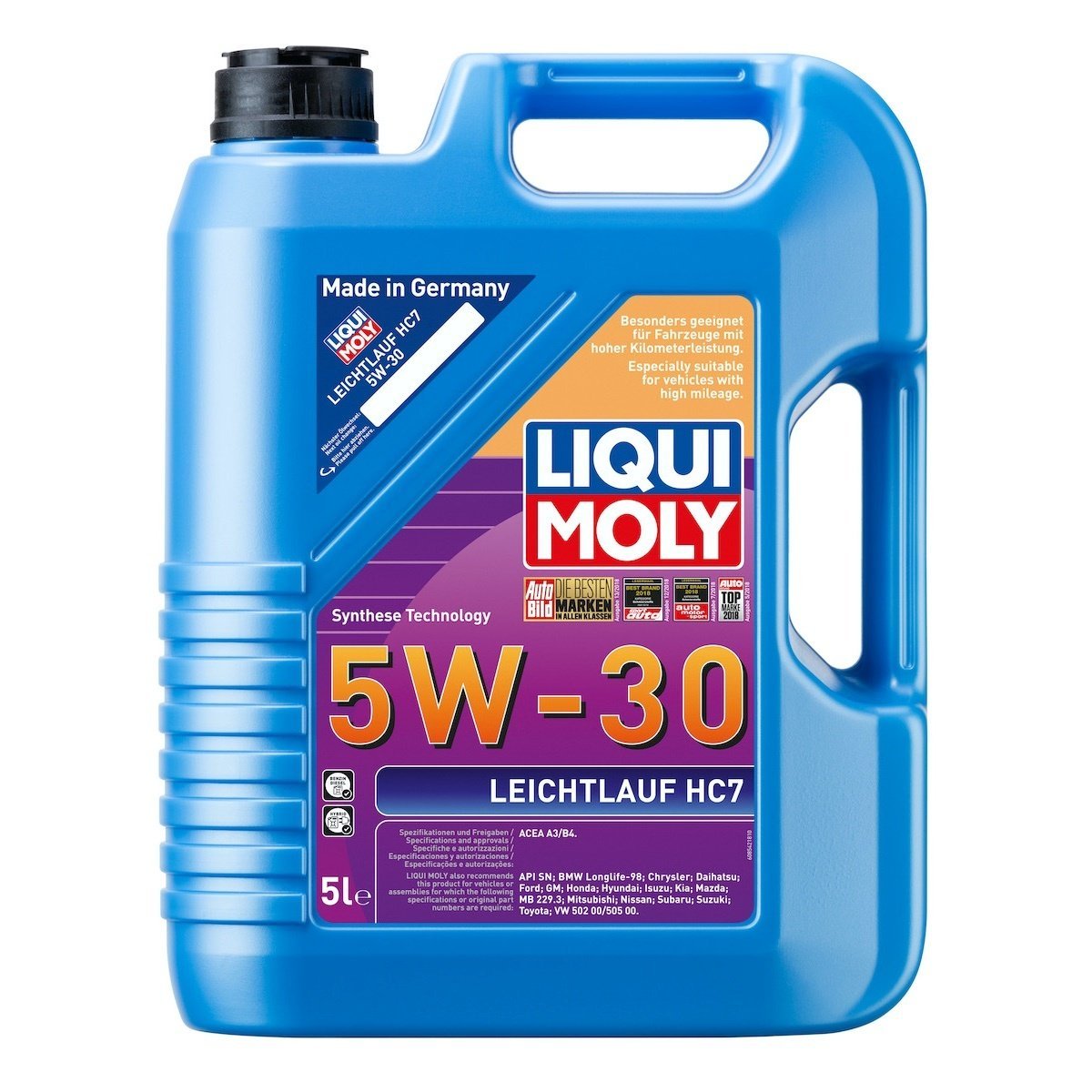 LIQUI MOLY 8542 | Leichtlauf HC7 5W-30 Motor Yağı 5 Litre (8542)