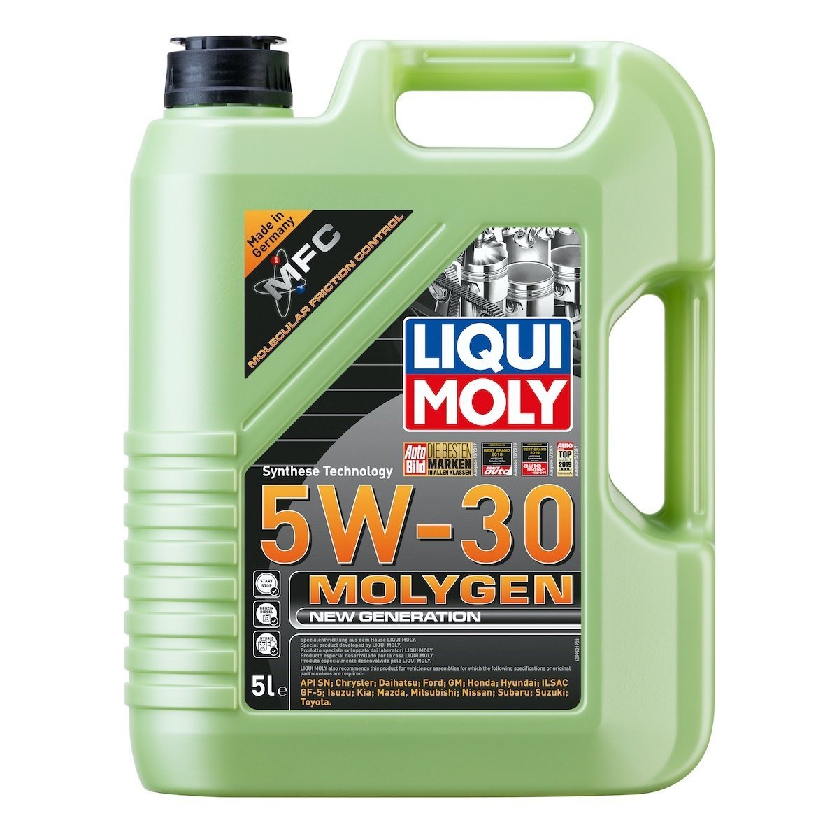 LIQUI MOLY 9952 | Molygen 5W-30 Motor Yağı New Generation 5 Litre (9952)
