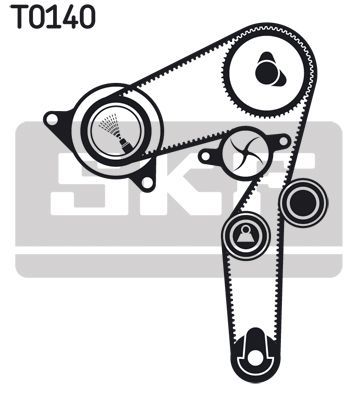 SKF VKMC02199-2 | Triger Tk + Devirdaim 10-Doblo-Lna-Brv 1.6 Mjt 105-120Hp
