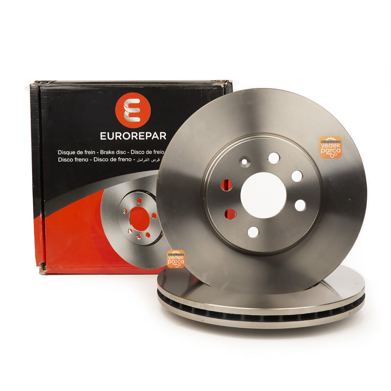 EUROREPAR 1686334380 | Opel Corsa E 2015 Model Sonrası 14 Ön Fren Disk Takımı