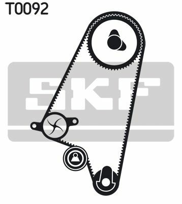 SKF VKMC90008 | Triger Tk + Devirdaim Kalos-Aveo 1.2